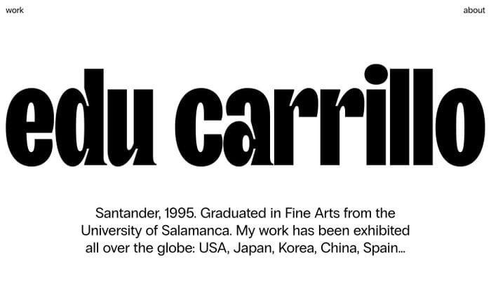 Edu Carrillo website preview