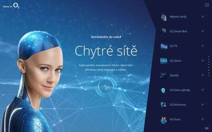Chytrá síť | O2 website preview
