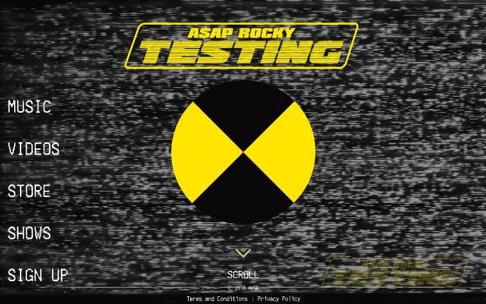 Tstng website preview