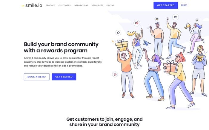 Reward Programs for eCommerce Community Building website preview