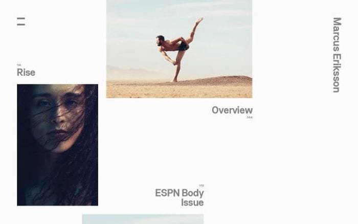 Themarcus website preview