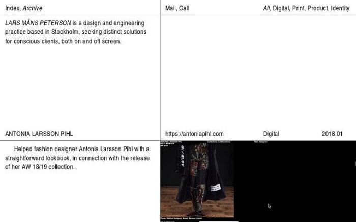 Manspeterson website preview