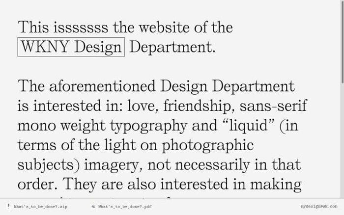 Wknydesign website preview