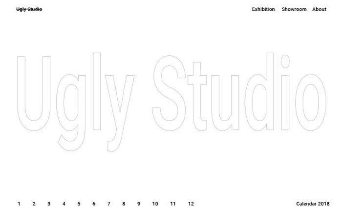 Uglystudio website preview