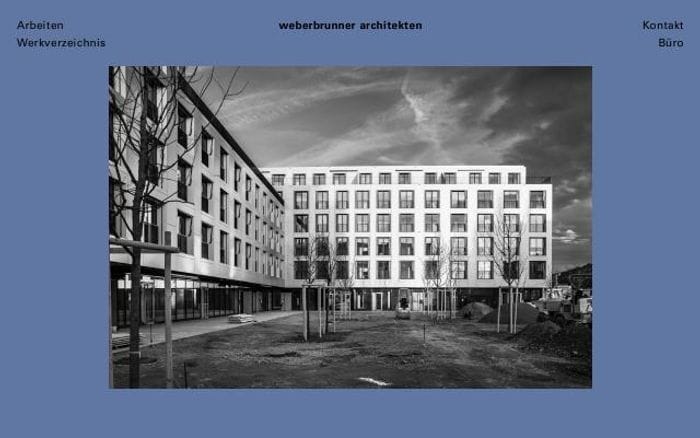 Weberbrunner website preview