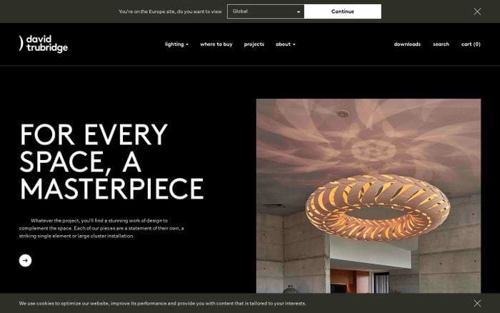 David Trubridge website preview