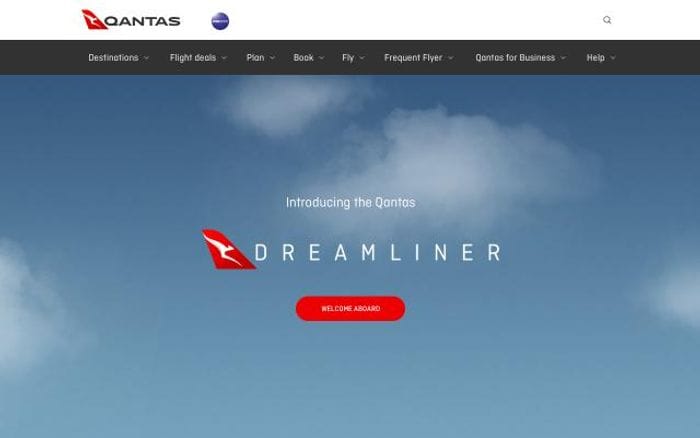 Dreamliner website preview