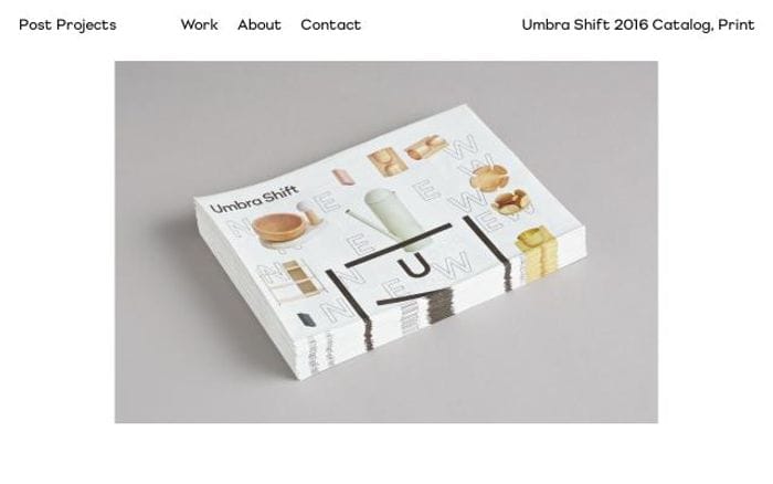 Postprojects website preview
