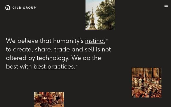Gild Group website preview