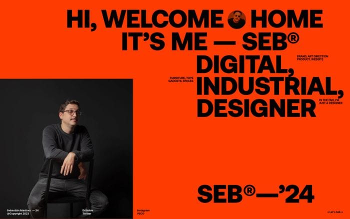 Sebastián Martínez website preview