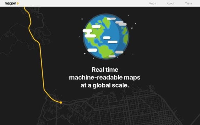 Mapper website preview