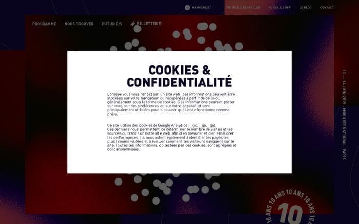Futur.e.s Festival | 13 & 14 juin Galerie des Gobelins [GRATUIT] website preview