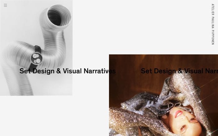 Atelier Paulina Piipponen website preview