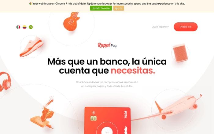 RappiPay - La única cuenta que necesitas en tu vida website preview