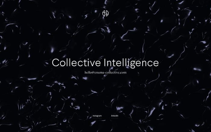 Enuma Collective - Collective Intelligence website preview