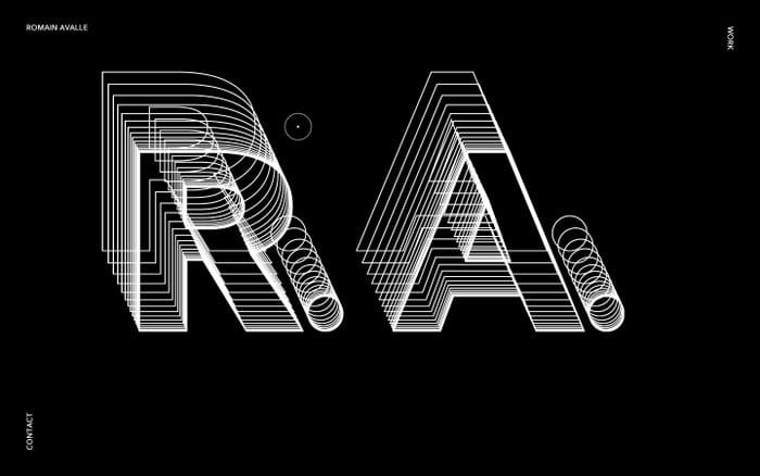 Romain Avalle website preview