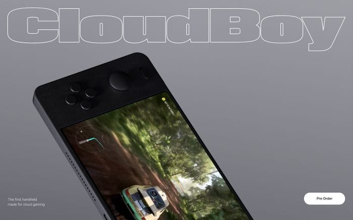 CloudBoy website preview