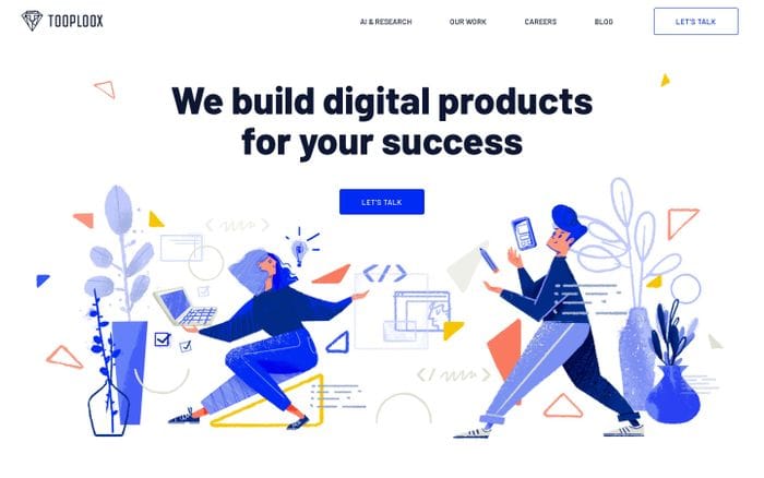 Tooploox: We build software products for your success website preview