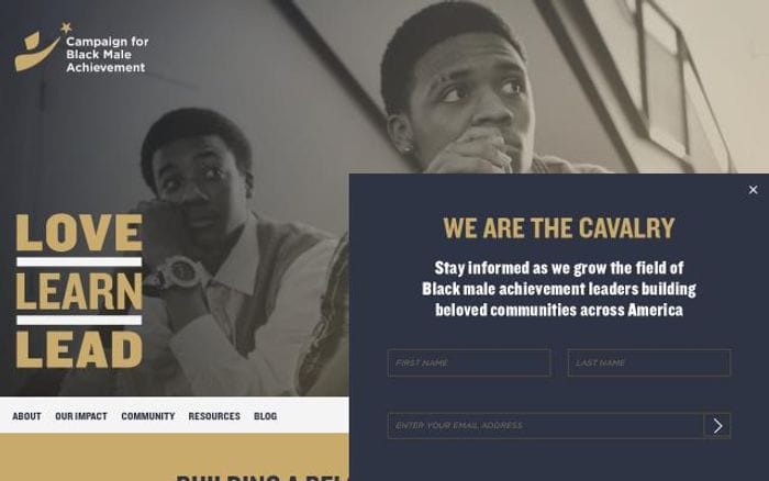 Blackmaleachievement website preview