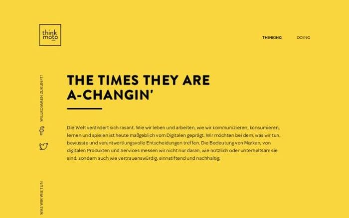 Thinkmoto website preview