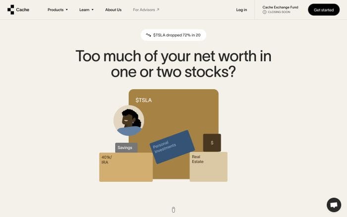 Cache website preview