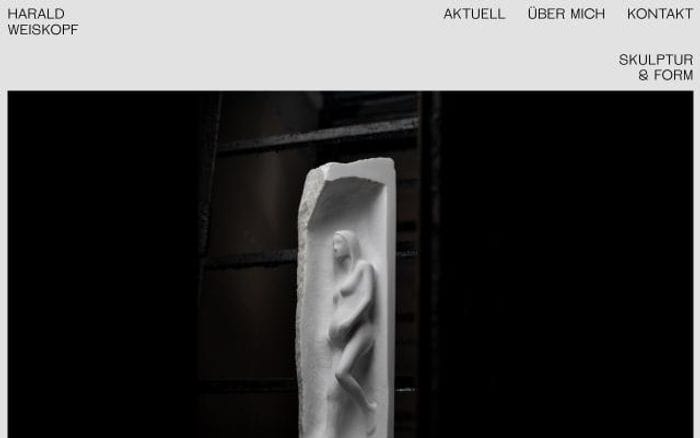 Haraldweiskopf website preview