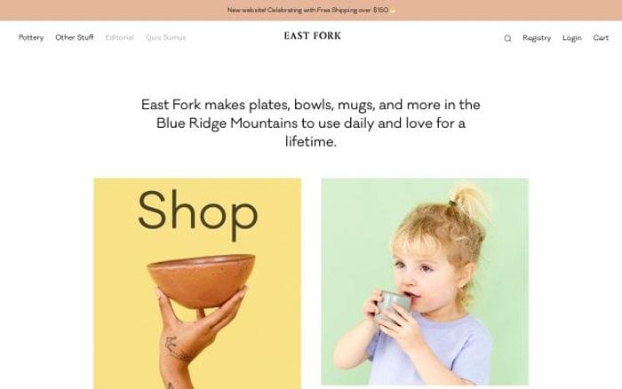 Eastfork website preview