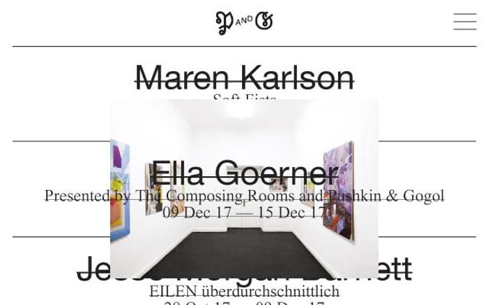 Pushkinandgogol website preview