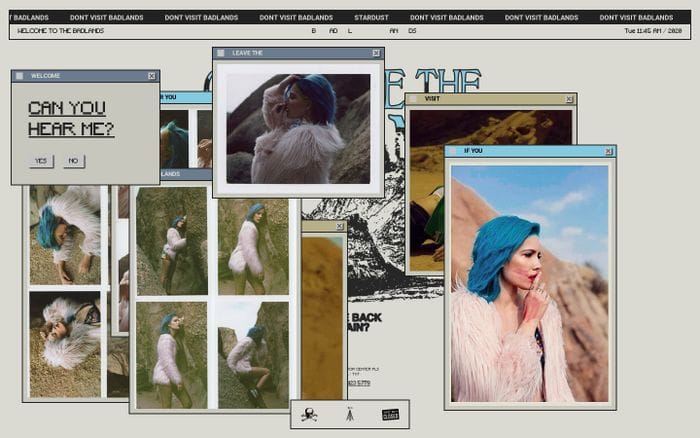 Badlands website preview