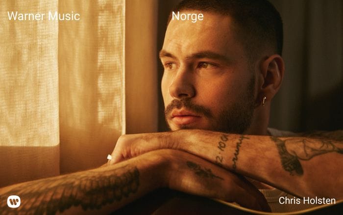 Warner Music Norway website preview