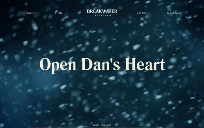 Breakwaterstudios website preview
