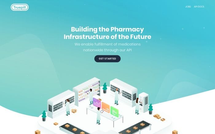 Truepill - Pharmacy Fulfillment website preview