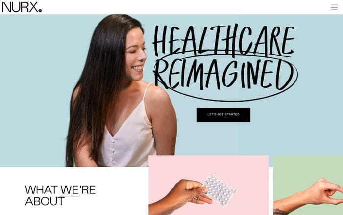Prescription Drugs & Home Testing Delivered to Your Door - Nurx™ website preview