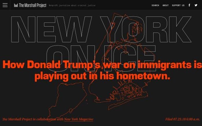 Themarshallproject website preview