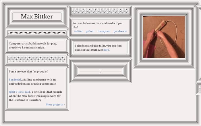 max-bittker website preview