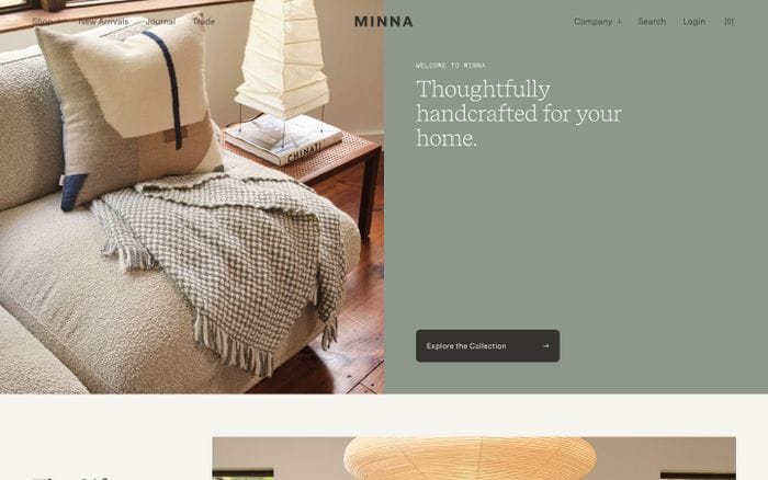 Minna website preview