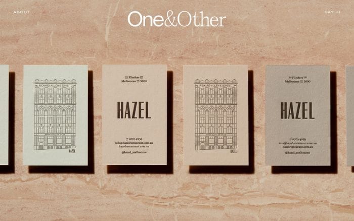 One & Other website preview