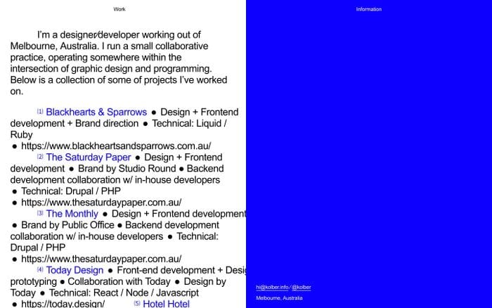 Anthony Kolber website preview