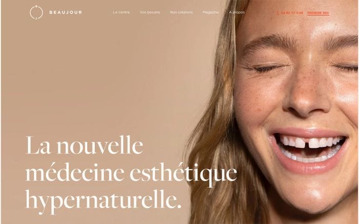 Beaujour website preview