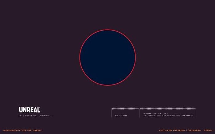 Unrealmission website preview