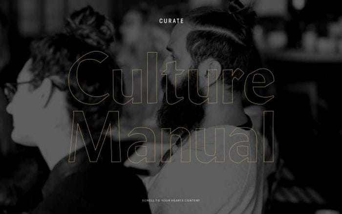 Curatelabs website preview