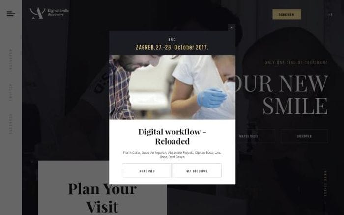 Dsa website preview
