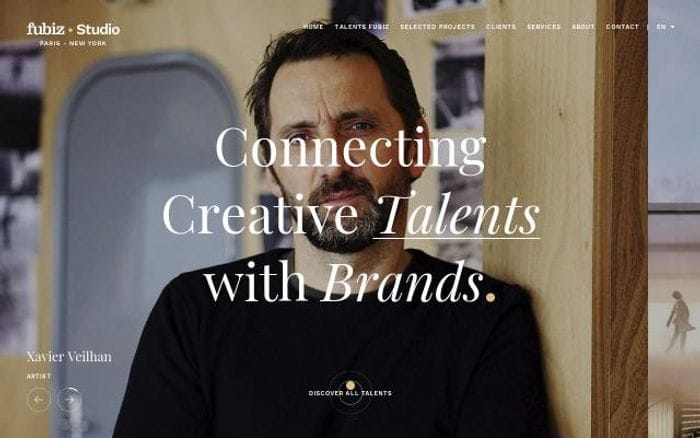 Fubiz website preview