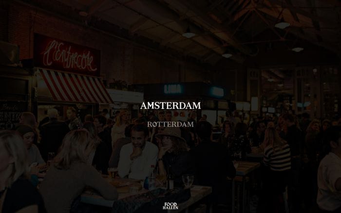 Foodhallen website preview