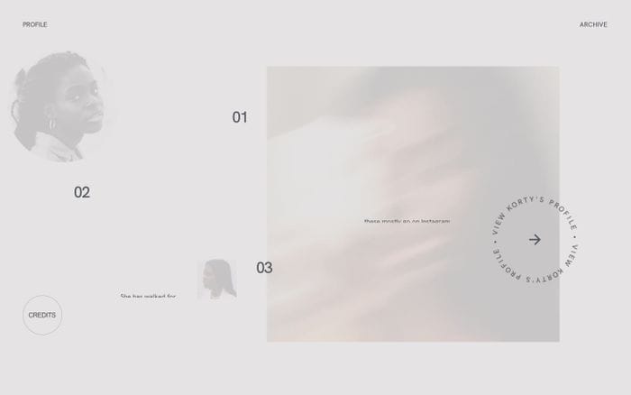 Korty Eniola website preview