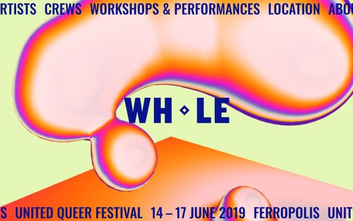 WHOLE ◇ United Queer Festival website preview
