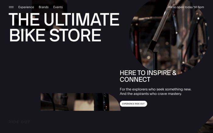 RideOut website preview