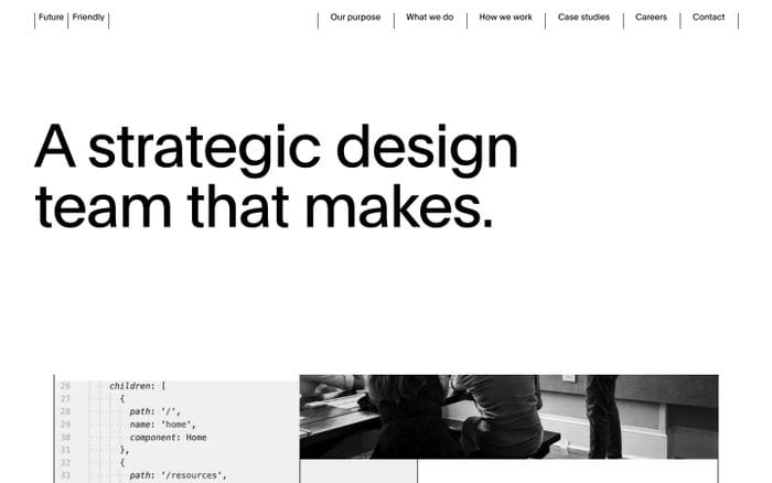 Future Friendly website preview