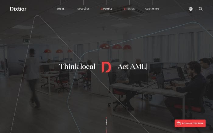 Dixtior website preview