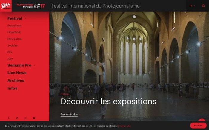 Visapourlimage website preview